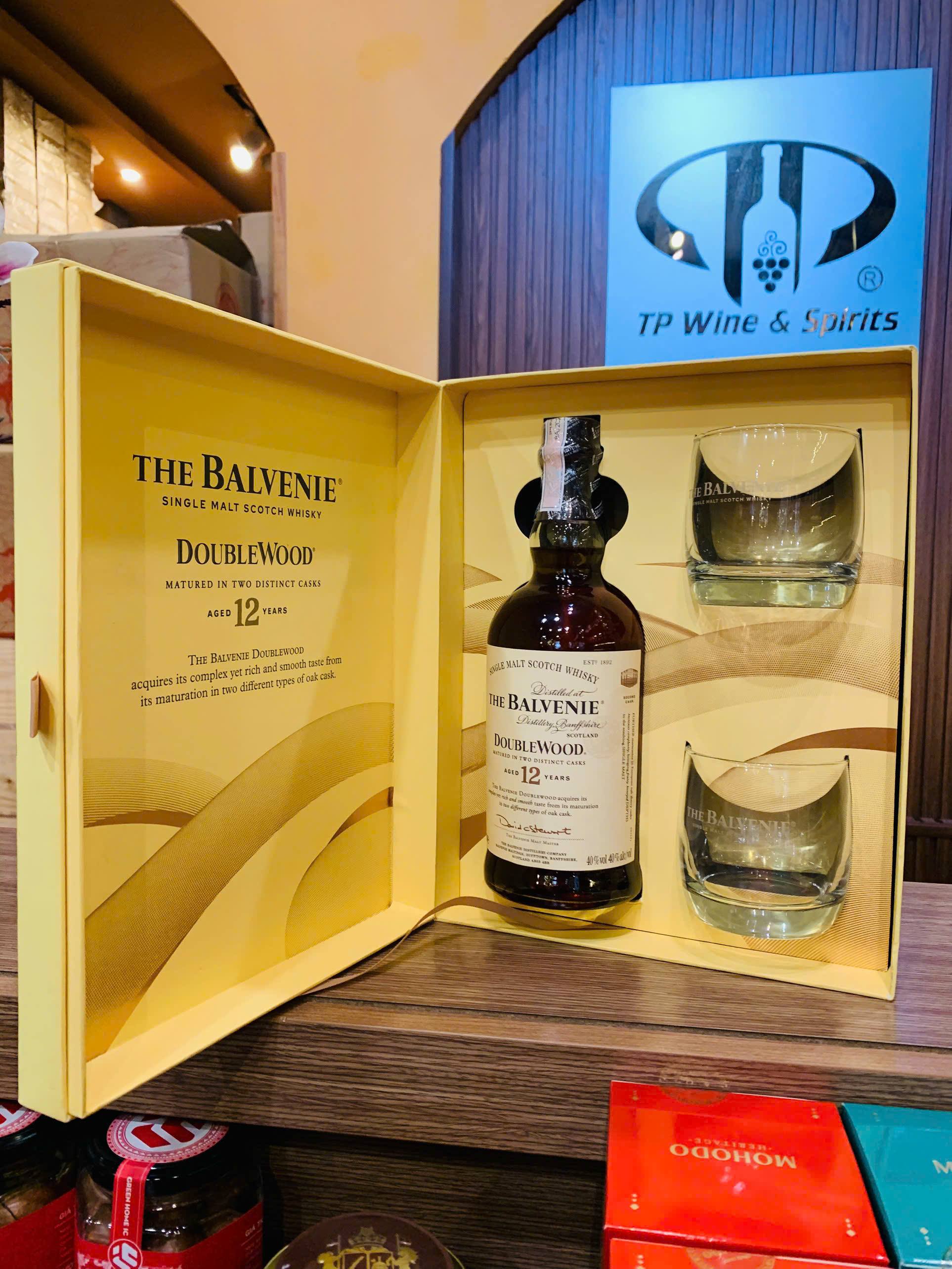 The Balvenie 12 Years Single Malt Scotch Whisky (Hộp quà)